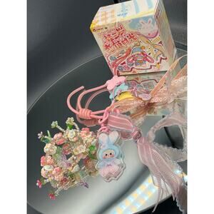 SECRET Love Chain Time Keychain Baby Three “Sweet Bunny” SECRET